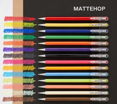 Bolígrafo Pentel MATTEHOP 1,0 mm K110-V Elige entre 14 colores Foto 1 de 2