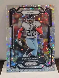 2023 Panini Prizm Derrick Henry No Huddle Silver Prizm Parallel Titans Variation - Picture 1 of 2