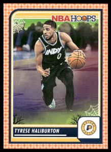 2023-24 Hoops Haunted Hoops #201 Tyrese Haliburton Orange - Picture 1 of 2