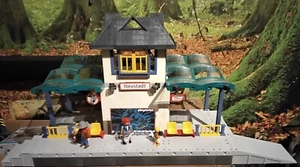 *-*Playmobil Eisenbahn -Bahnhof-4302- Top Komplett ohne OVP 4017 4016 4011  #*-* - Bild 1 von 11