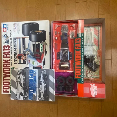 Tamiya Footwork FA13 Mugen Honda 1/10 RC Car Model Kit - Image 1 of 4