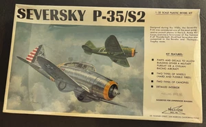 Vintage Williams Bros Inc. Seversky P-35/S2 1:32 Scale Model Kit - Picture 1 of 4
