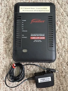 Frontier NetGear DSL Modem w WiFi ADSL2+ Router Model D2200D-1FRNAS SN Password - Picture 1 of 9