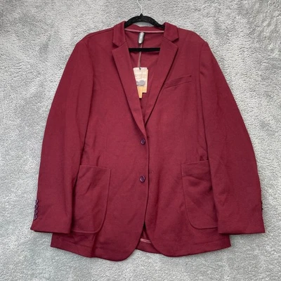 PJ Paul Jones Jacket Mens Extra Large Red Blazer Coat Casual Formal DressClassic - Image 1 of 4