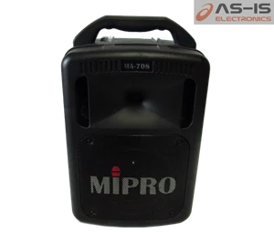 *AS-IS* Mipro MA-708 Wireless Portable PA Bluetooth System Speaker w 2x MRM-70-R - Imagen 1 de 7