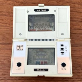 Nintendo Game & Watch OIL PANIC OP-51 Multi Screen Vintage 1982 Japan