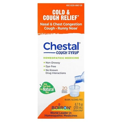 Chestal, Cough Syrup, 6.7 fl oz (200 ml) - Image 1 of 4