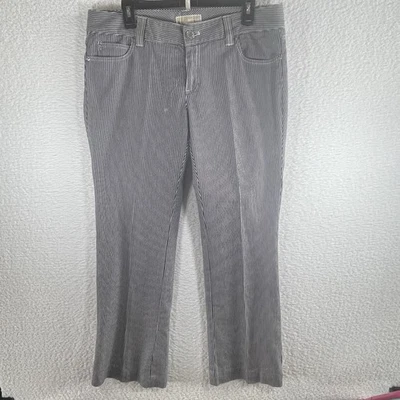 Женские сине-белые полосатые брюки Michael Kors размер 12 ̼ - Изображение 1 из 4