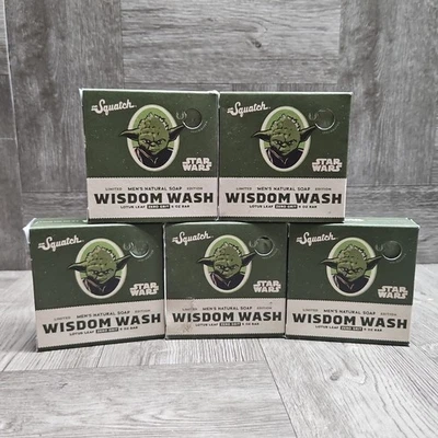 (5) DR. SQUATCH STAR WARS WISDOM WASH YODA SOAP - Image 1 of 3