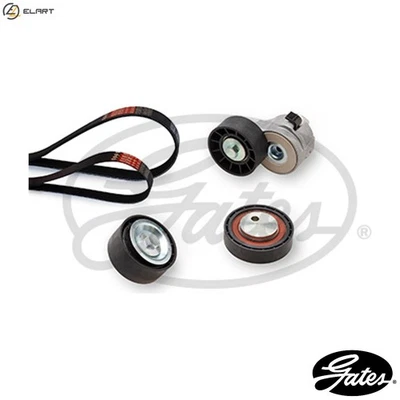 VRIBBED BELT SET K037PK1078 FOR FIAT DUCATO/Platform/Chassis/Bus/Van 2.3L 4cyl - Image 1 of 4