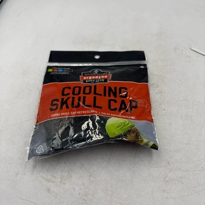 Gorra calavera Ergodyne Chill-Its Cooling talla única alta visibilidad lima 6632 absorbente de humedad - Imagen 1 de 4