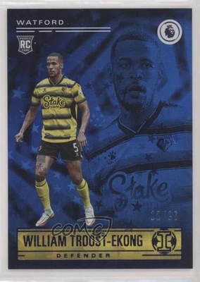 2021 Chronicles Base Premier League Blue /99 William Troost-Ekong #199 Rookie RC - Image 1 of 2