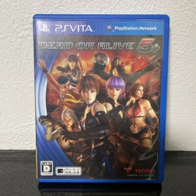 PS VITA DEAD OR ALIVE 5 PLUS JAPAN - Image 1 of 3