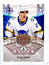 2020-21 Upper Deck Ultimate Collection VIP Rookies 1 /25 Dylan Cozens Rookie RC