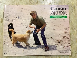 CANON AE-1 PROGRAM INSTRUCTION BOOK - Picture 1 of 3