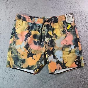 NWT Volcom Stoneys Board Shorts Swim Trunks Men XXL No Liner Abstract Print - Picture 1 of 13
