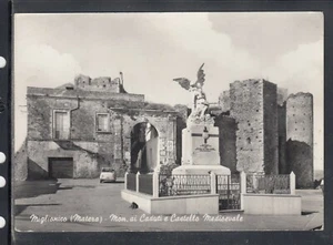 AK Miglionico Gefallenenkmal und mittelalterliche Burg AUTO FIAT SA61 - Bild 1 von 1