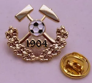 Schalke Tradition Bergbau Fußball Pin Anstecker mit Butterflyverschluss 1904 Fan - Bild 1 von 2