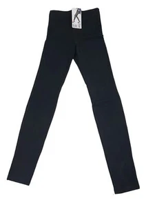 HUE Womens Distressed Leatherette Leggings-X-Large - Picture 1 of 3
