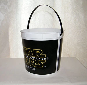 Disney Star Wars 7 - The Force Awakens Movie Theater Popcorn Bucket - Clean - Picture 1 of 5