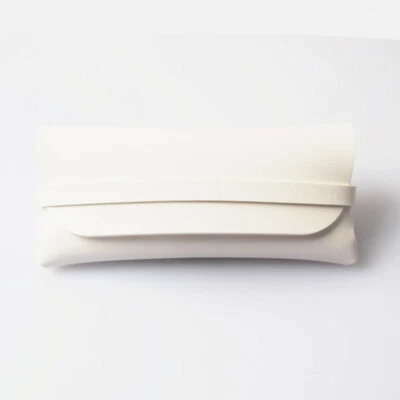 Estuche de cuero para gafas portátil para gafas de sol bolsa plegable bolsa para gafas Foto 1 de 4