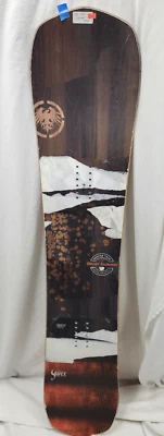 Never Summer Shaper snowboard 151 cm, Used, orange, brown white Excellent Foto 1 de 4