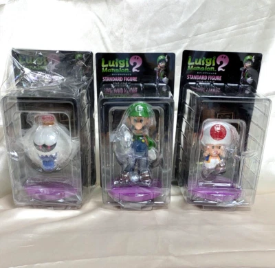 Luigi's Mansion 2 Set of 3  New figure, unopened, shipped from Japan - Image 1 of 4