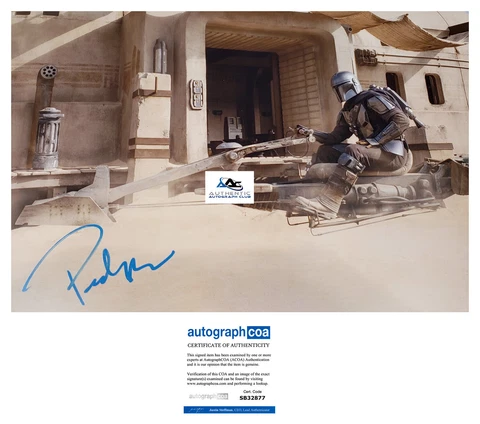 PEDRO PASCAL AUTOGRAPH SIGNED 12x18 PHOTO STAR WARS THE MANDALORIAN ACOA Cover