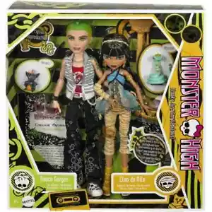 Monster High Deuce Gorgon & Cleo De Nile Creeproduction Mode Puppe 2er-Pack 2024 - Bild 1 von 6