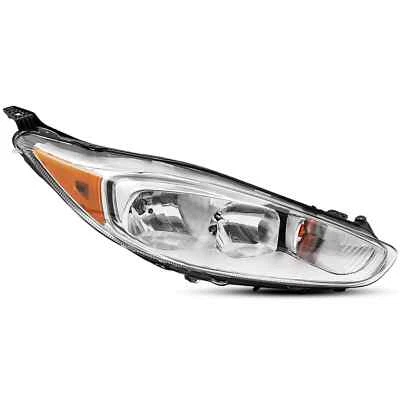 Passenger Side Headlight For 2014-2019 Fiesta Chrome Titanium Model FO2503325 Foto 1 de 4