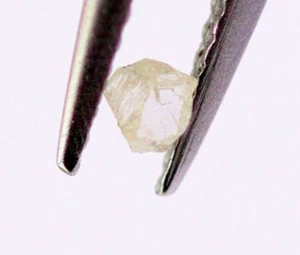 0.026 Ct Raw Uncooked Natural Loose Diamond H Color I2 Grade 1 mm Size Small - Picture 1 of 12