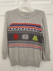 Kids Space Holiday Christmas Sweater Size 4 - Picture 1 of 5
