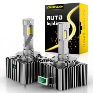 For Cadillac Escalade 2007-2014 6500K LED Headlight Hi Low Beam Light Bulbs - Picture 1 of 11