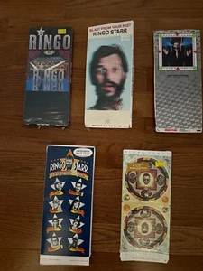 * LOT OF 5 COVER ART CD LONG BOX ONLY ~ NO CD EMPTY ~ RINGO STARR SOLO BEATLES * - Picture 1 of 2