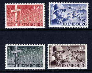 LUXEMBOURG 1947 The Full General Patton Set SG 498 to SG 501 MINT - Picture 1 of 2