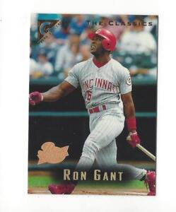 1996 Topps Gallery Players Private Issue #68 Ron Gant Reds /999
