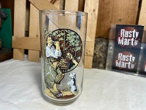 Vaso de beber vintage Coca-Cola Norman Rockwell - Imagen 1 de 6