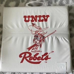 Vintage UNLV REBELS Football Stadium Seat Cushion - Picture 1 of 3