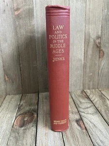 Law And Politics In The Middle Ages By Edward Jenks (1912) - Picture 1 of 8