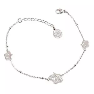 Small Boccadamo Bracelet for Girls with Butterflies 925 Silver PBR063 - Picture 1 of 1