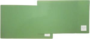 Set 2 Tovagliette Cucina Reversibili Stesse Plastiche (11"x17") COLORE VERDE MASSICCIO,HL - Foto 1 di 12