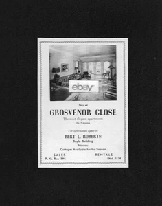 GROSVENOR NAHE WOHNUNGEN IN NASSAU BAHAMAS ELEGANTESTE AD 1951 - Bild 1 von 1