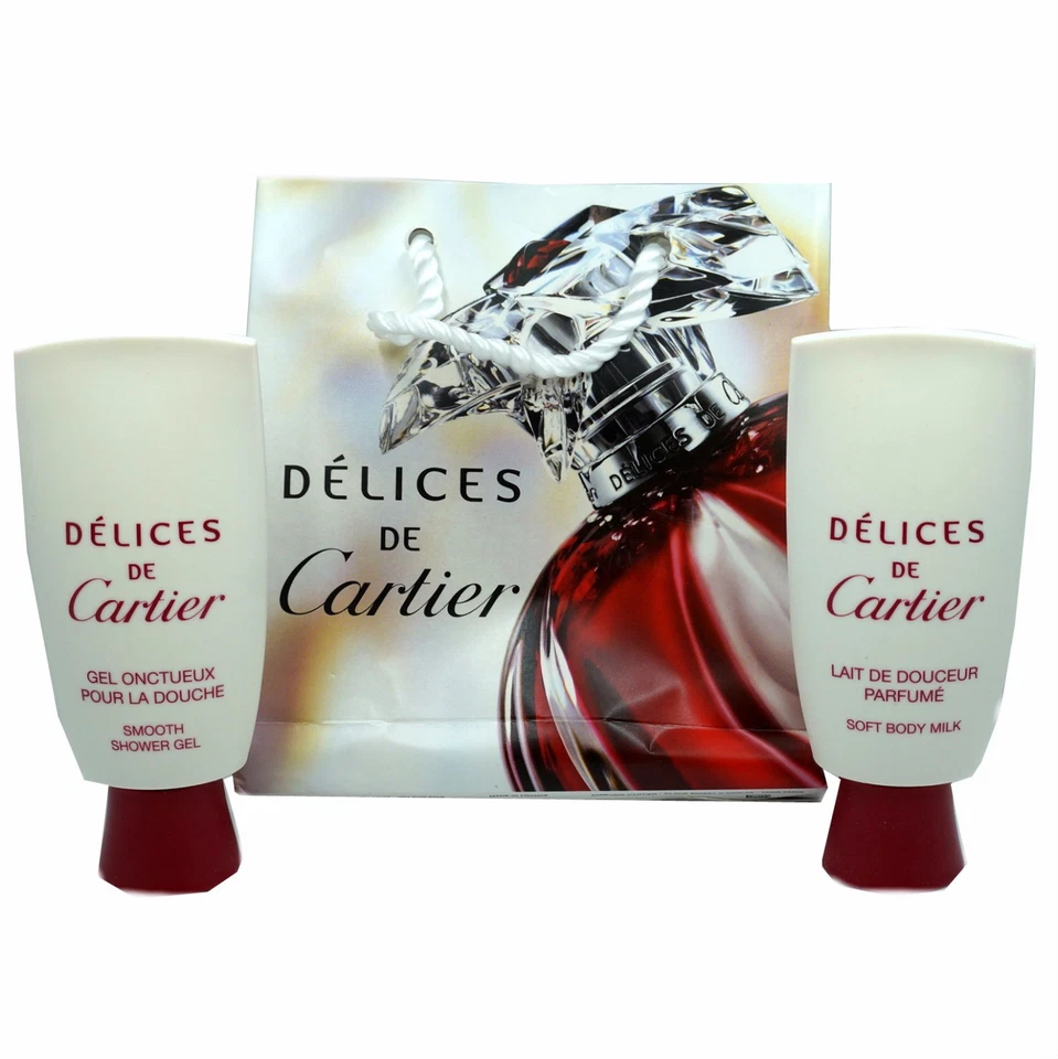 DELICES DE CARTIER LECHE CORPORAL SUAVE 50ML+GEL DE DUCHA SUAVE 50ML (TAMAÑOS PROMOCIONALES)  Foto 1 de 1