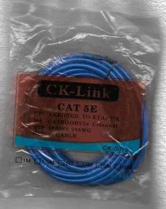 Cable Ethernet Cat5e LAN de conexión de red para Internet RJ45 UTP 16 ft SELLADO NUEVO - Imagen 1 de 2