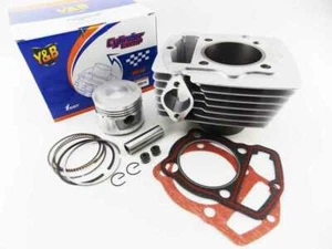 HONDA NX125 TRANSCITY 89-97 Y&B CYLINDER KIT BARREL PISTON SET GASKETS - Picture 1 of 6