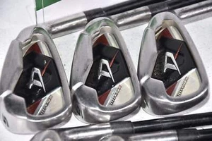 Wilson Deep Red Maxx Irons / 5-PW+PW / Regular Flex Deep Red Maxx 80 Shafts - Picture 1 of 7