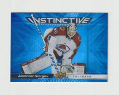 2023-24 Upper Deck INSTINCTIVE # IN-9 Alexandar Georgiev COLORADO AVALANCHE - Image 1 of 2