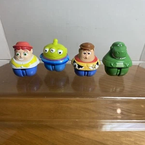 2012 Disney Mattel Toy Story Zing 'Ems Jessie Rex Woody Alien Figures Lot Of 4 - Picture 1 of 11