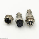 GX16/GX20/GX12 Aviation Plug Male&Female Wire Panel Metal Connector 2/3/4/5/6Pin