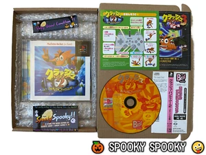 Crash Bandicoot 2 Cortex Strikes Back PS1 - NTSC-J Japan VGC CIB with Obi - Picture 1 of 11